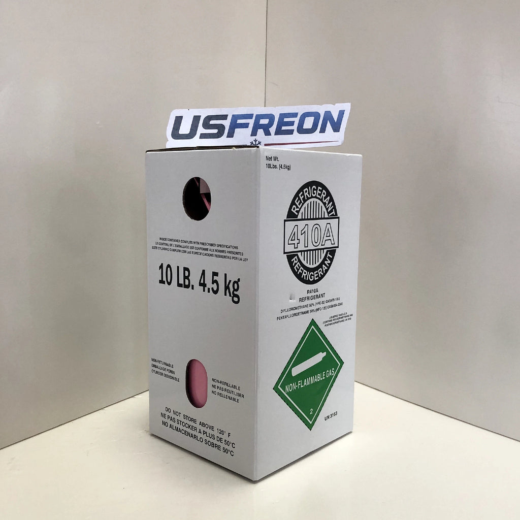 R410A Refrigerant – 10 lb Cylinder- EPA Certified – Fast Shipping
