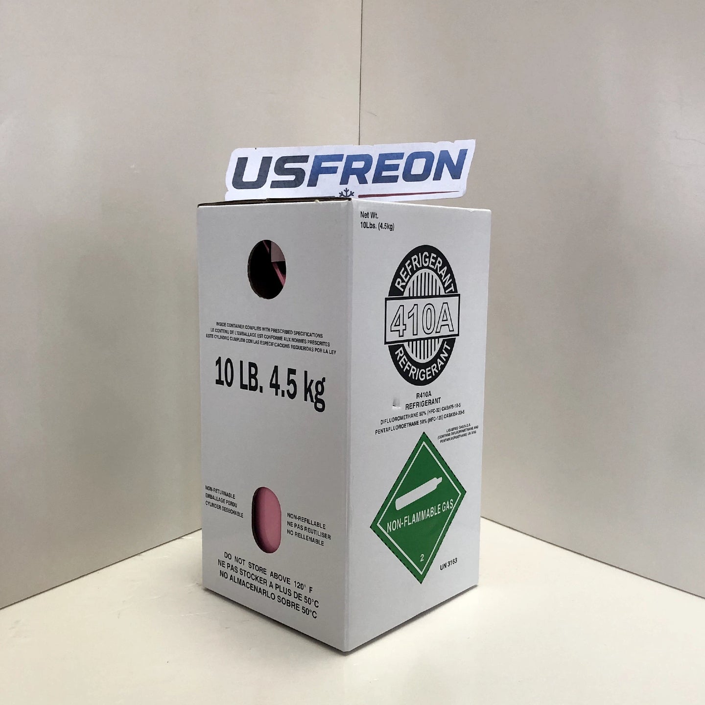 R410A Refrigerant – 10 lb Cylinder- EPA Certified – Fast Shipping