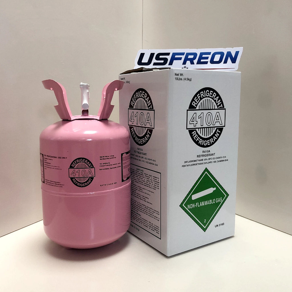 R410A Refrigerant – 10 lb Cylinder- EPA Certified – Fast Shipping