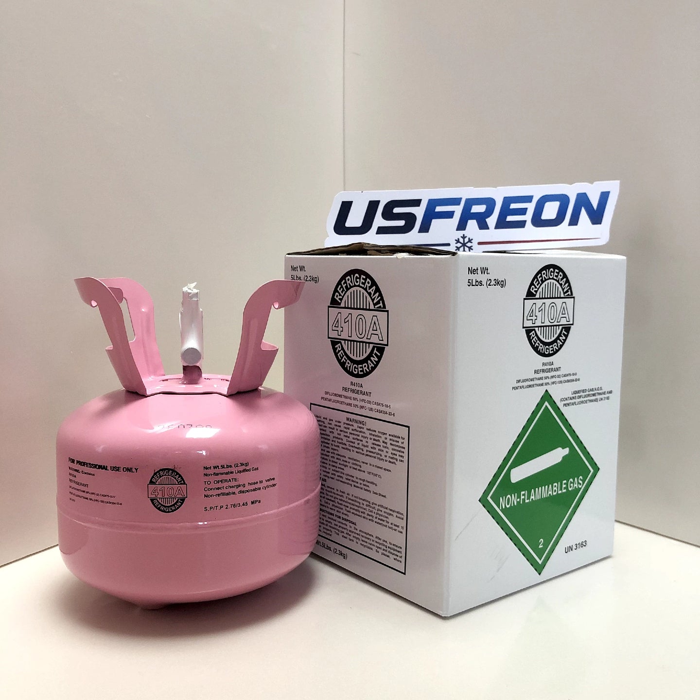 R410A Refrigerant – 5 lb Cylinder- EPA Certified – Fast Shipping