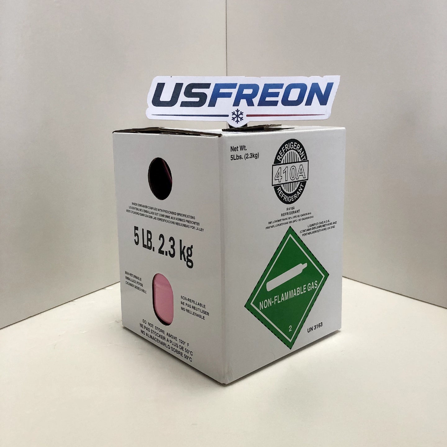 R410A Refrigerant – 5 lb Cylinder- EPA Certified – Fast Shipping
