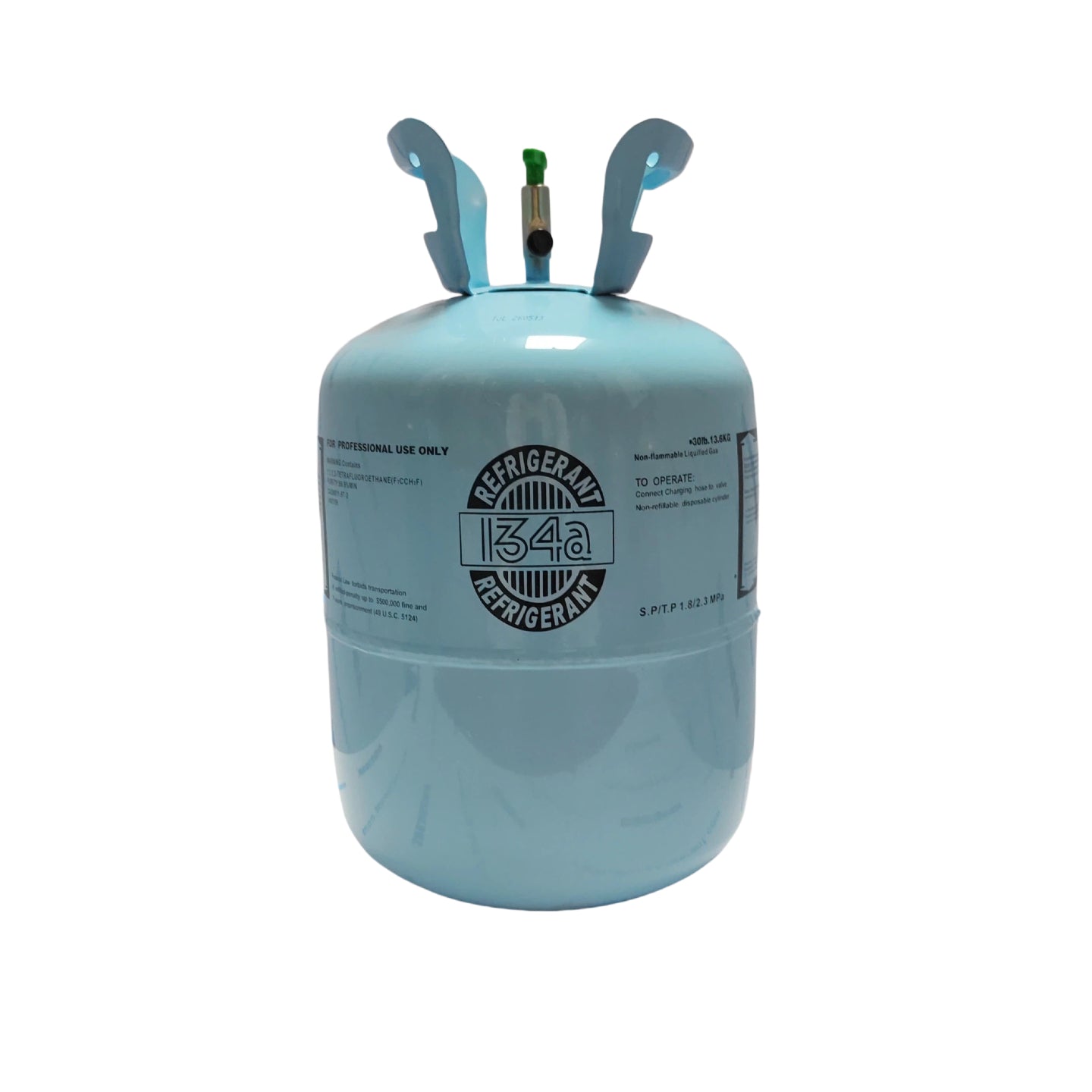 R134A Refrigerant – 30 lb Cylinder- EPA Certified – Fast Shipping