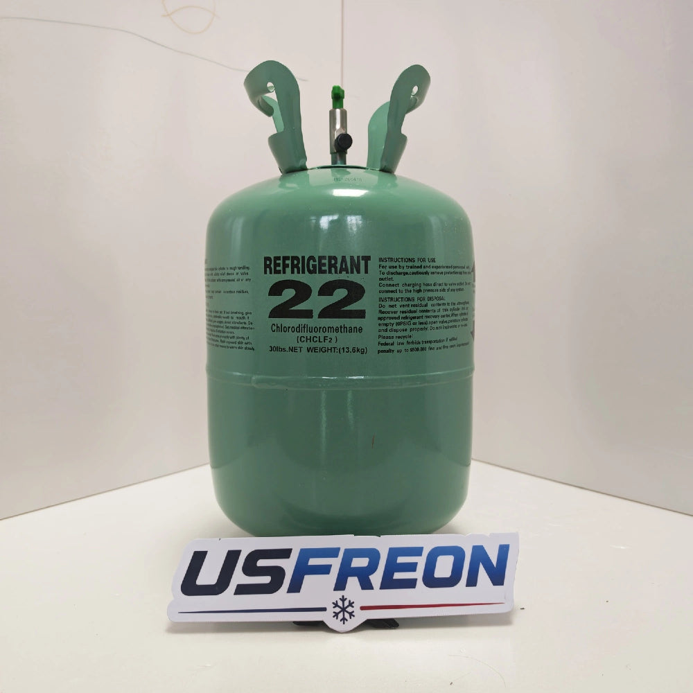 R22 Refrigerant – 30 lb Cylinder- EPA Certified – Fast Shipping