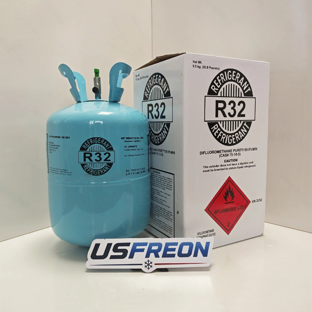 R32 Refrigerant – 20.9 lb Cylinder- EPA Certified – Fast Shipping