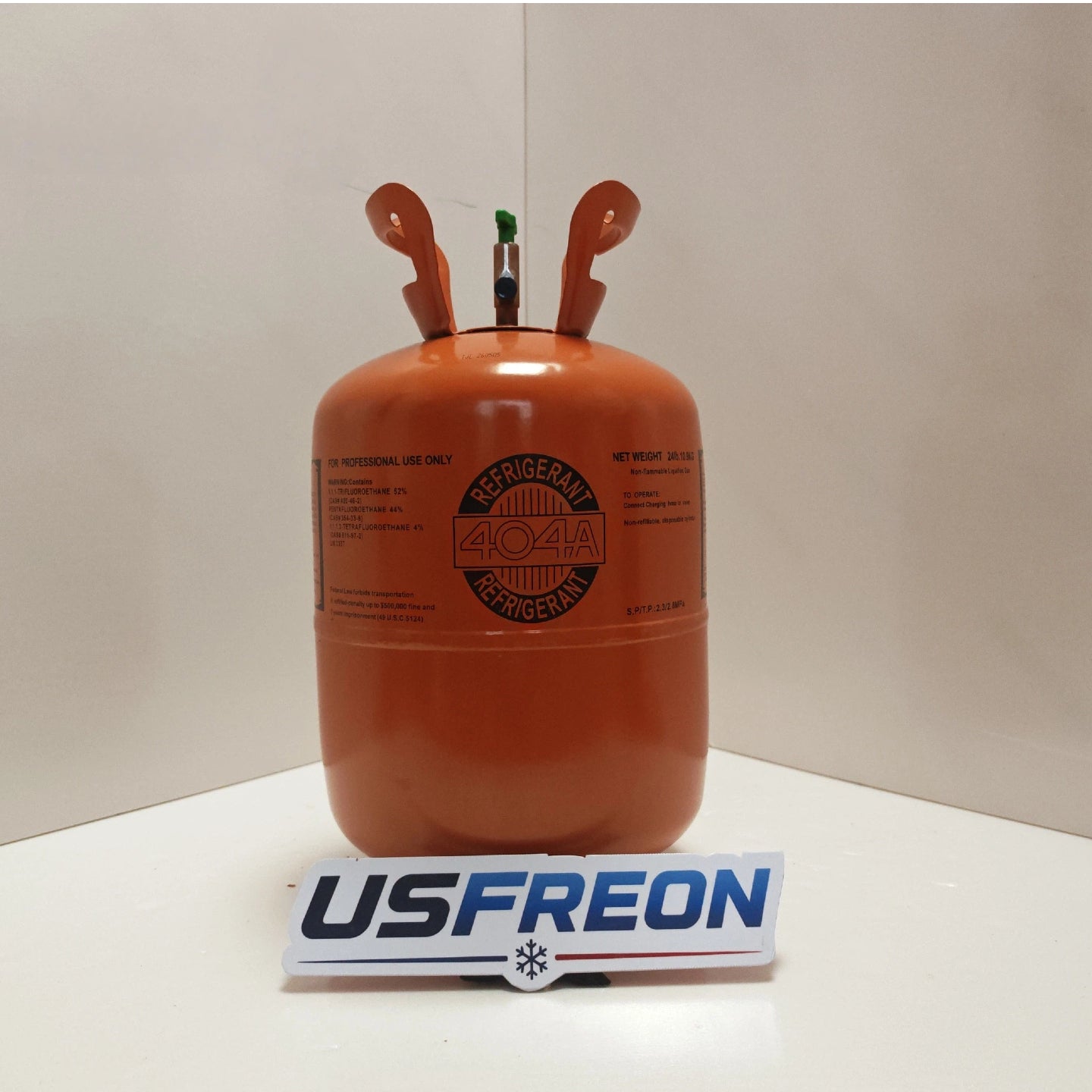 R404A Refrigerant – 24 lb Cylinder- EPA Certified – Fast Shipping